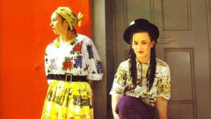Sue Clowes & Boy George‏