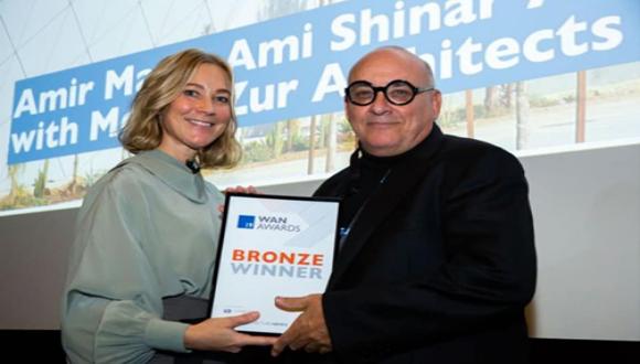  זכיית נמל התעופה הבינלאומי ע"ש אילן ואסף רמון בפרס הברונזה