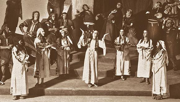 ירמיהו מאת סטפן צווייג, בבימויו של משה הלוי, אהל, 1929
