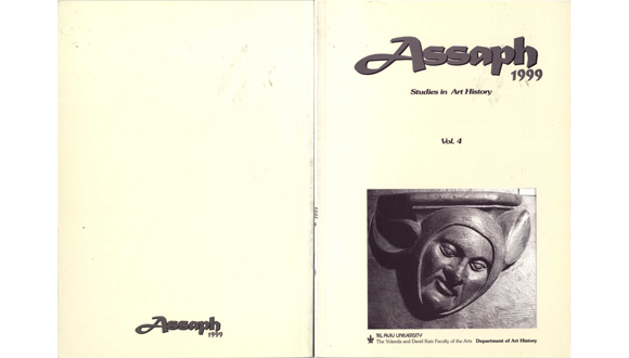 Assaph 1999- Studies in Art history