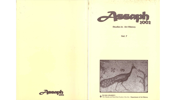 Assaph 2002 - Studies in Art history